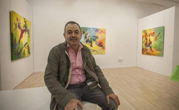 El artista extremeño Jesús Pérez Hornero expone en Pintores 10