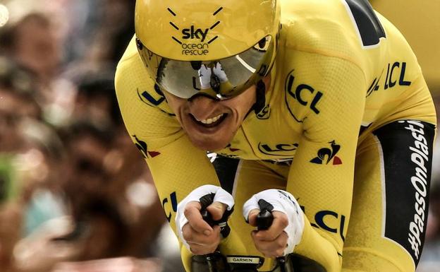 Geraint Thomas, ganador del Tour de Francia en 2018. 