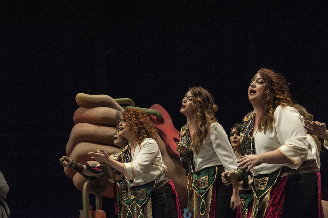 La Castafiore fue de menos a más y se calentó en el popurrí