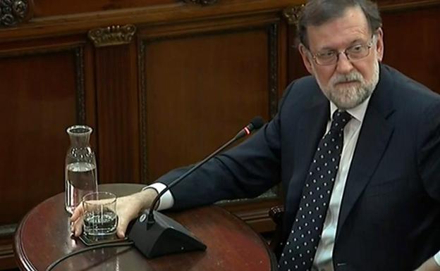 El expresidente del Gobierno, Mariano Rajoy. 