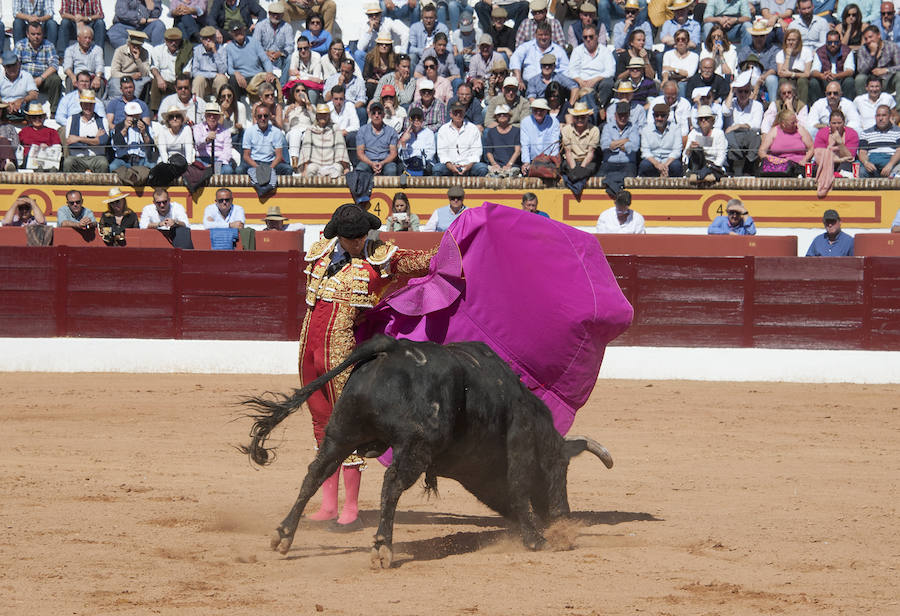 Abrió plaza Antonio Ferrera con 'Zambullido' un Zalduendo de 545, muy bien presentado 