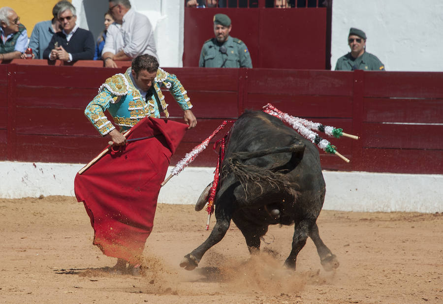 Abrió plaza Antonio Ferrera con 'Zambullido' un Zalduendo de 545, muy bien presentado 