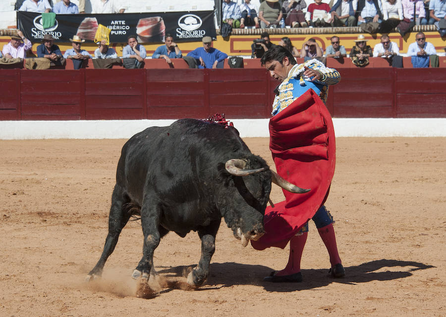 Abrió plaza Antonio Ferrera con 'Zambullido' un Zalduendo de 545, muy bien presentado 