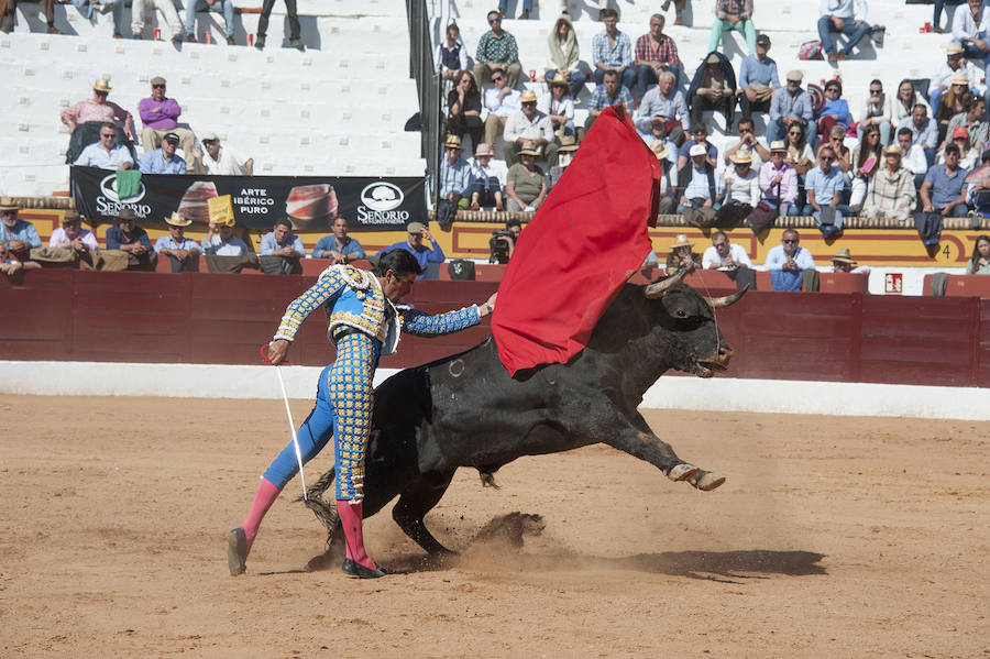 Abrió plaza Antonio Ferrera con 'Zambullido' un Zalduendo de 545, muy bien presentado 