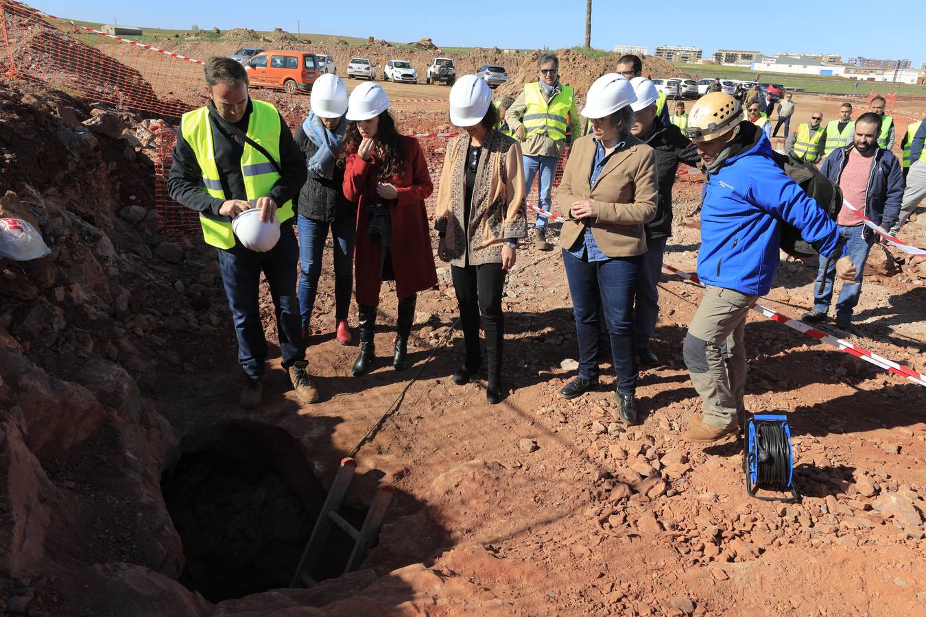 Actualmente están paradas las obras en el tramo comprendido entre la Ex-206 y la primera rotonda de acceso al residencial Vistahermosa 