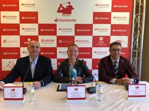 Presentación del Santander Golf Tour en Cáceres. :: hoy