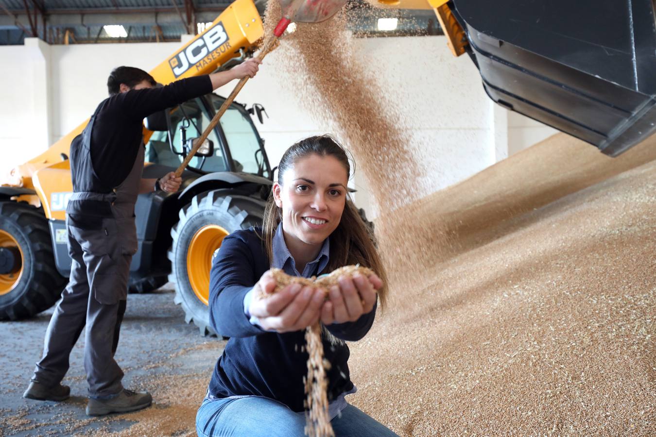 La falta de agua hace peligar el cereal en la región