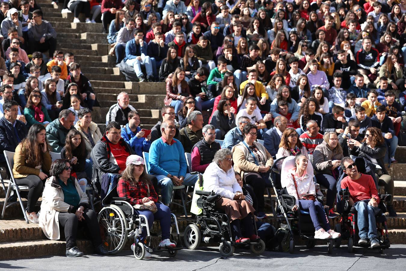 Tercera jornada del Festival de Teatro Grecolatino de Mérida, en el que se ha estrenado la obra clásica 'Cásina' de Plauto.