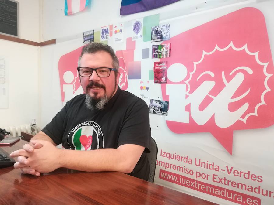 David Jiménez, candidato a la Alcaldía de Zafra por IU-Los Verdes