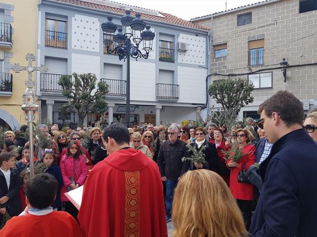 Bendición de ramos del pasado año. :: danae rodríguez