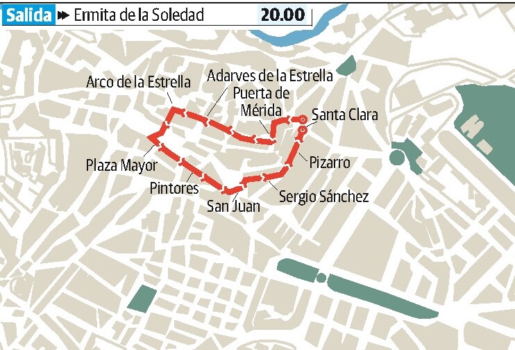 Viernes Santo en Cáceres: Santo Entierro