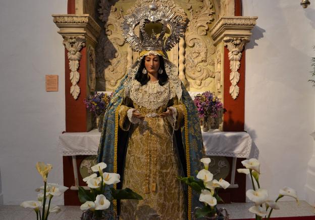 Imagen de la Virgen. :: A.p.