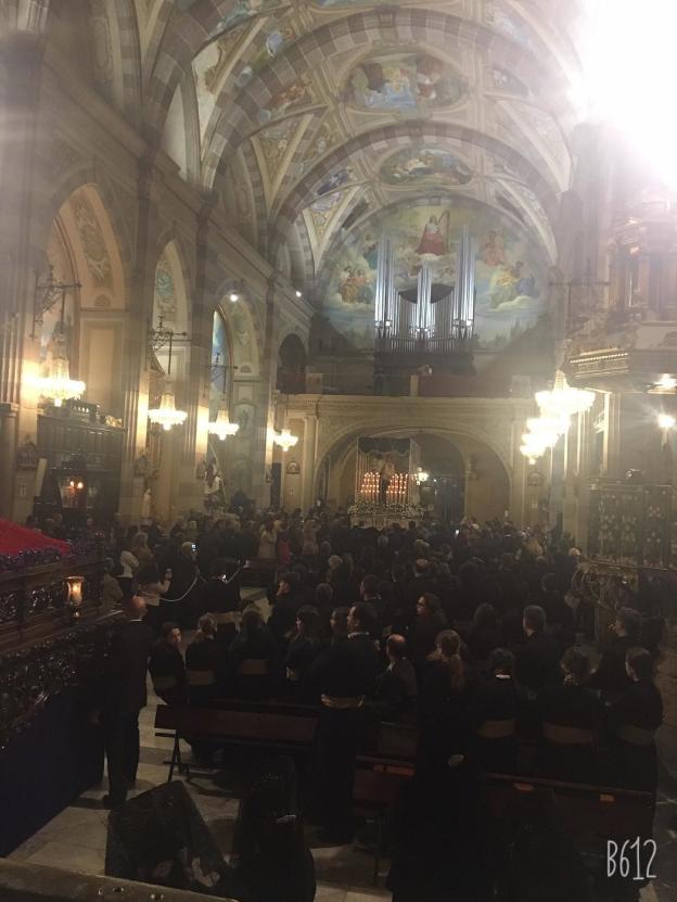 Vía Crucis del Jueves Santo en la Purificación. :: g. c.