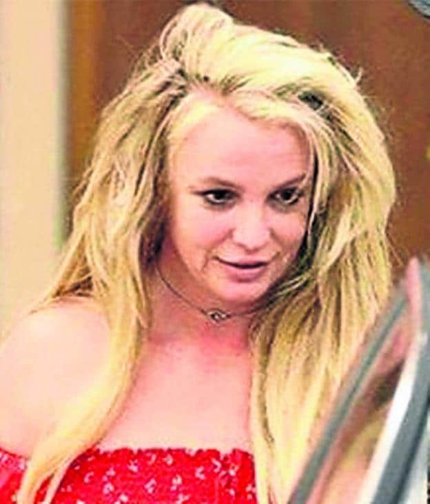 Britney, el pasado domingo.