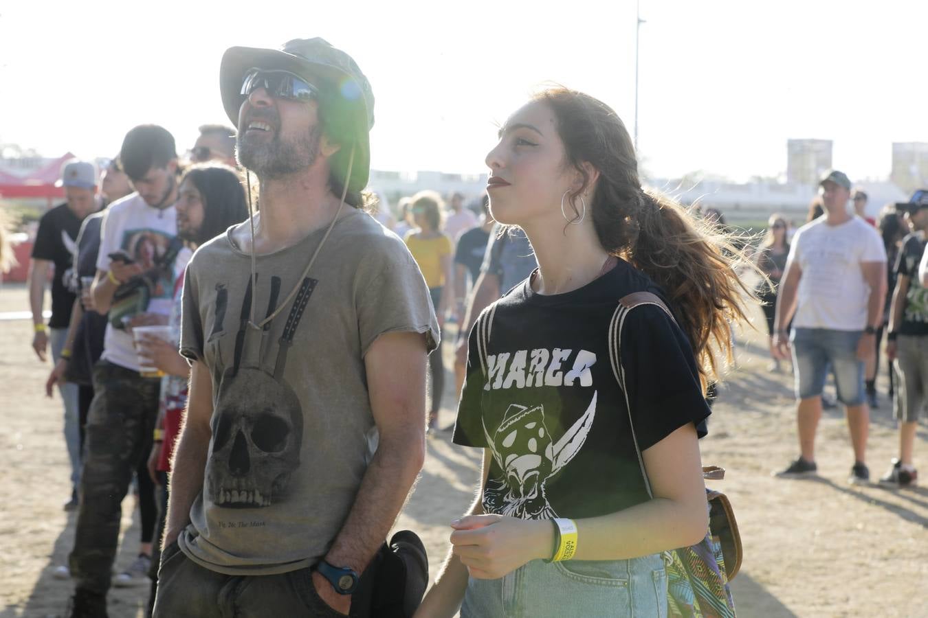 El plato fuerte de la jornada inaugural fue el regreso a los escenarios de Marea, que ha iniciado en Cáceres la gira de presentación de su último trabajo, 'El Azogue'. El líder y vocalista de la banda, Kutxhi Romero, destacó en una rueda de prensa previa al concierto el buen estado de salud del rock.