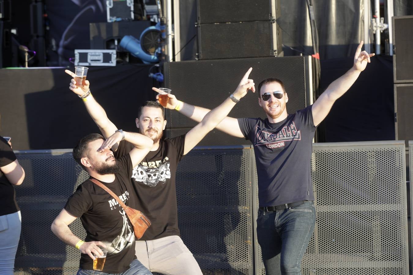 El plato fuerte de la jornada inaugural fue el regreso a los escenarios de Marea, que ha iniciado en Cáceres la gira de presentación de su último trabajo, 'El Azogue'. El líder y vocalista de la banda, Kutxhi Romero, destacó en una rueda de prensa previa al concierto el buen estado de salud del rock.