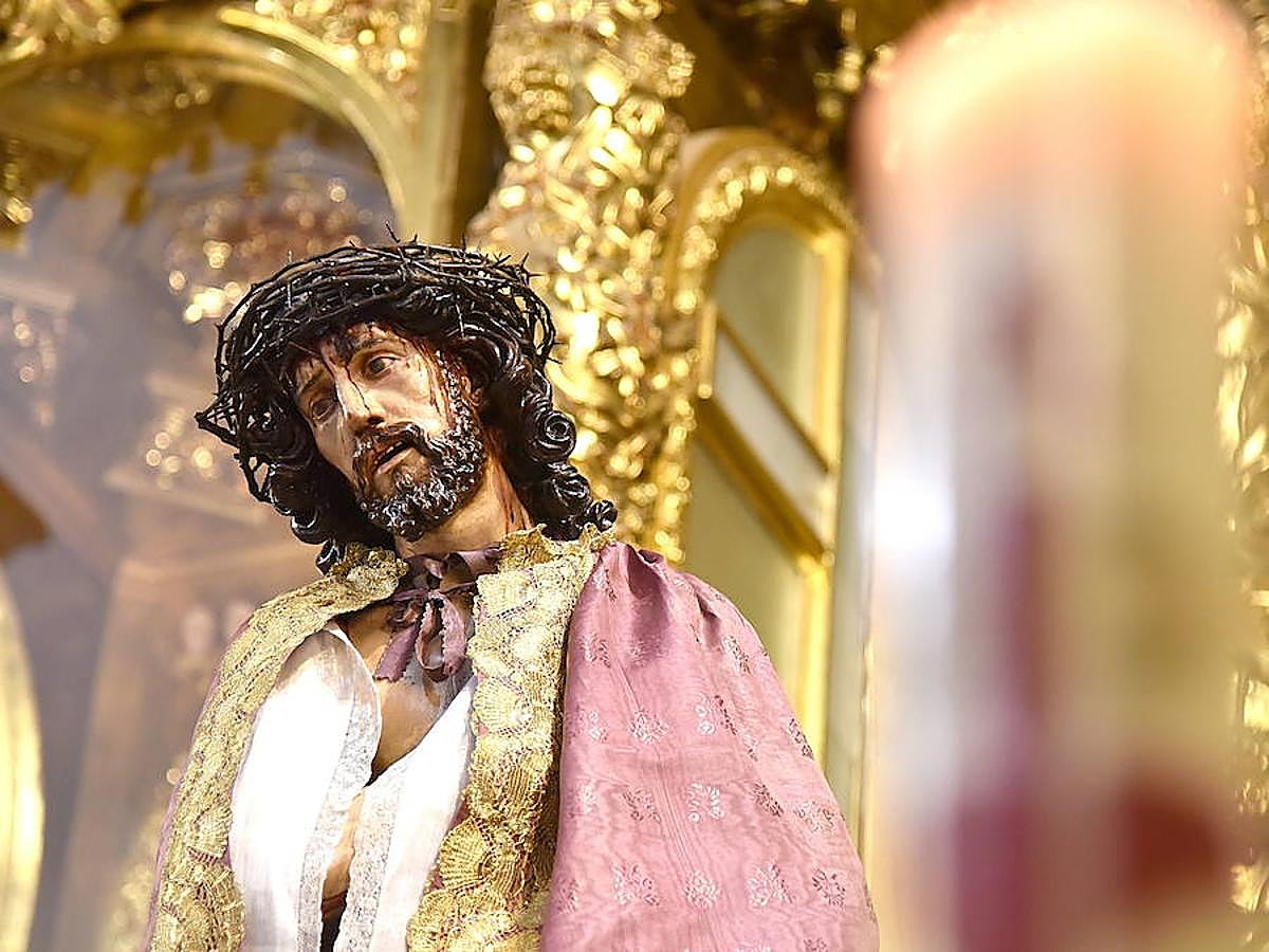 Cristo de la Victoria. Imagen que se venera en el convento de las madres agustinas recoletas de Serradilla.