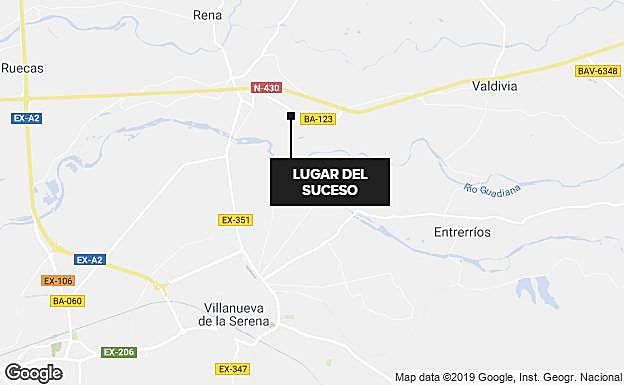 Tres heridos en una salida de vía cerca de Valdivia