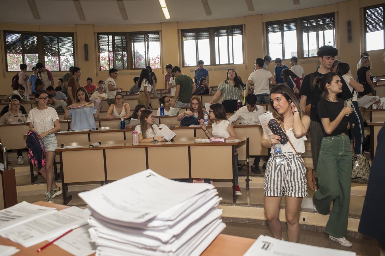 5.107 alumnos se enfrentan a la Selectividad en doce sedes de la región extremeña.