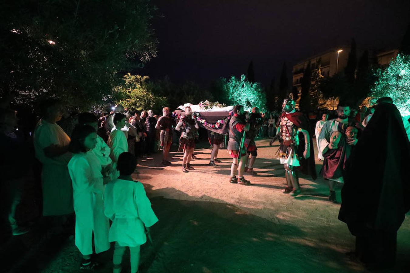 Fotos: Emérita Lúdica arranca con el &#039;Funus Romanus&#039; en la Casa del Mitreo de Mérida
