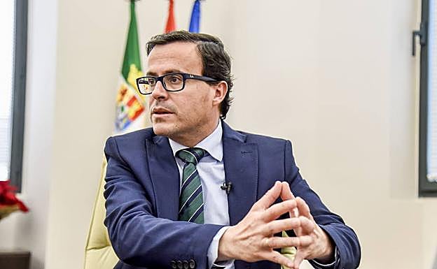 Miguel Ángel Gallardo, presidente de la Diputación.
