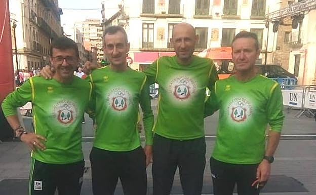 El equipo máster 50 del Club Atlético de Fregenal, consigue el subcampeonato de España