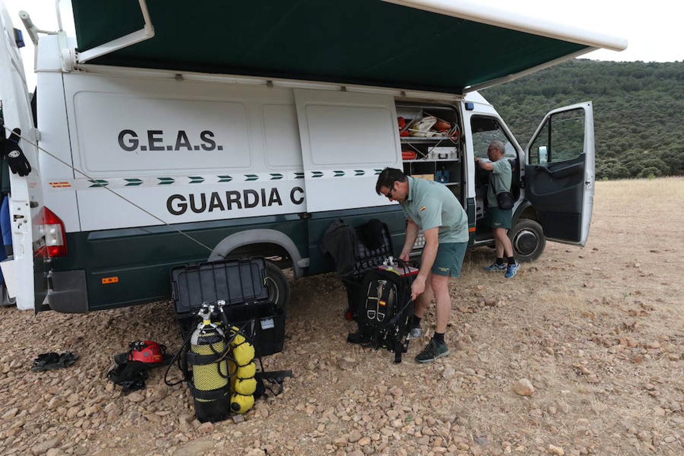 Fotos: Se refuerza el operativo para buscar al hombre desaparecido en el Cijara