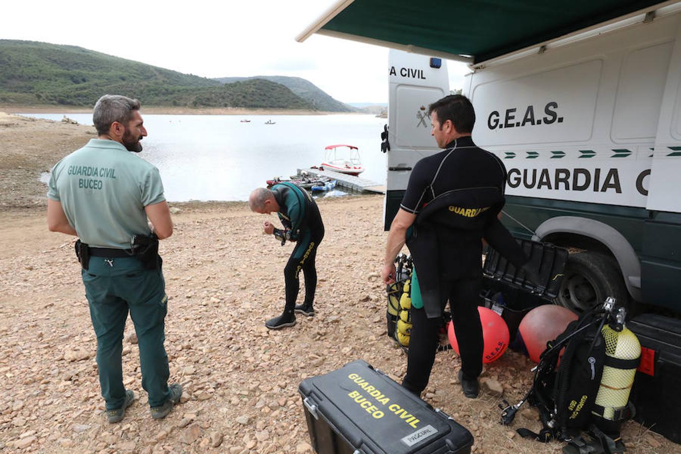 Fotos: Se refuerza el operativo para buscar al hombre desaparecido en el Cijara