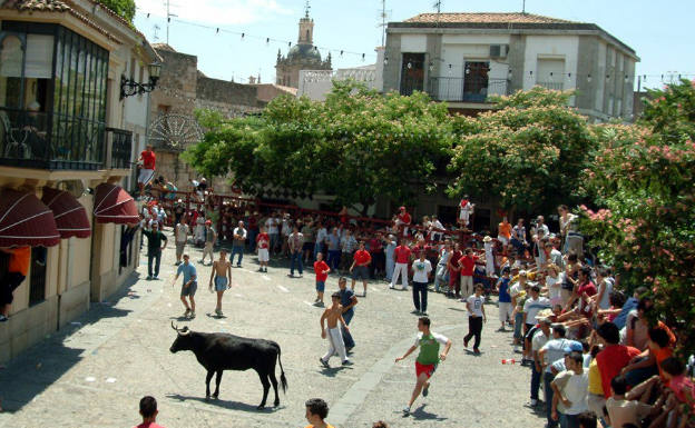 Caurienses citando a la 'Vaca de la Rana'.