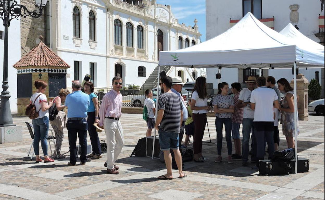 Algunas de las personas presentes en el evento
