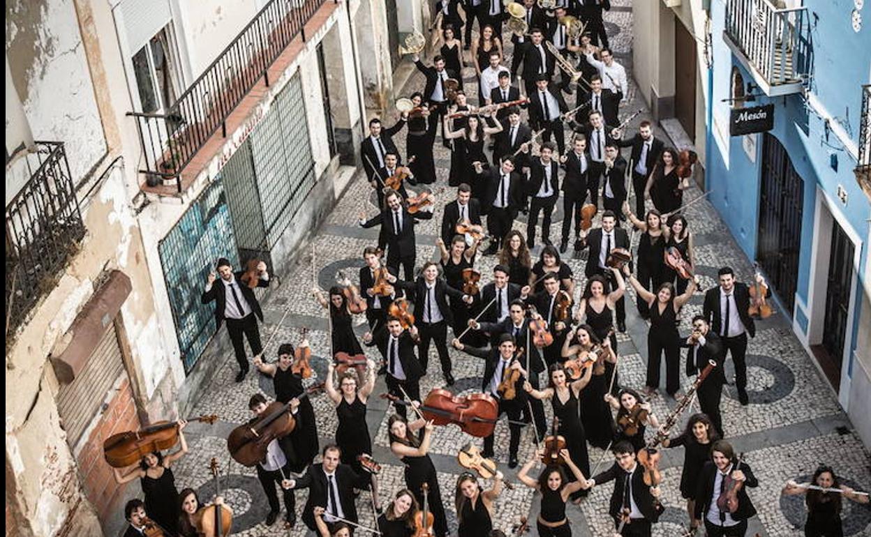 Imagen de archivo de la Orquesta Joven de Extremadura:: HOY