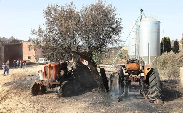 Las llamas ya han calcinado 5.500 hectáreas en Tarragona