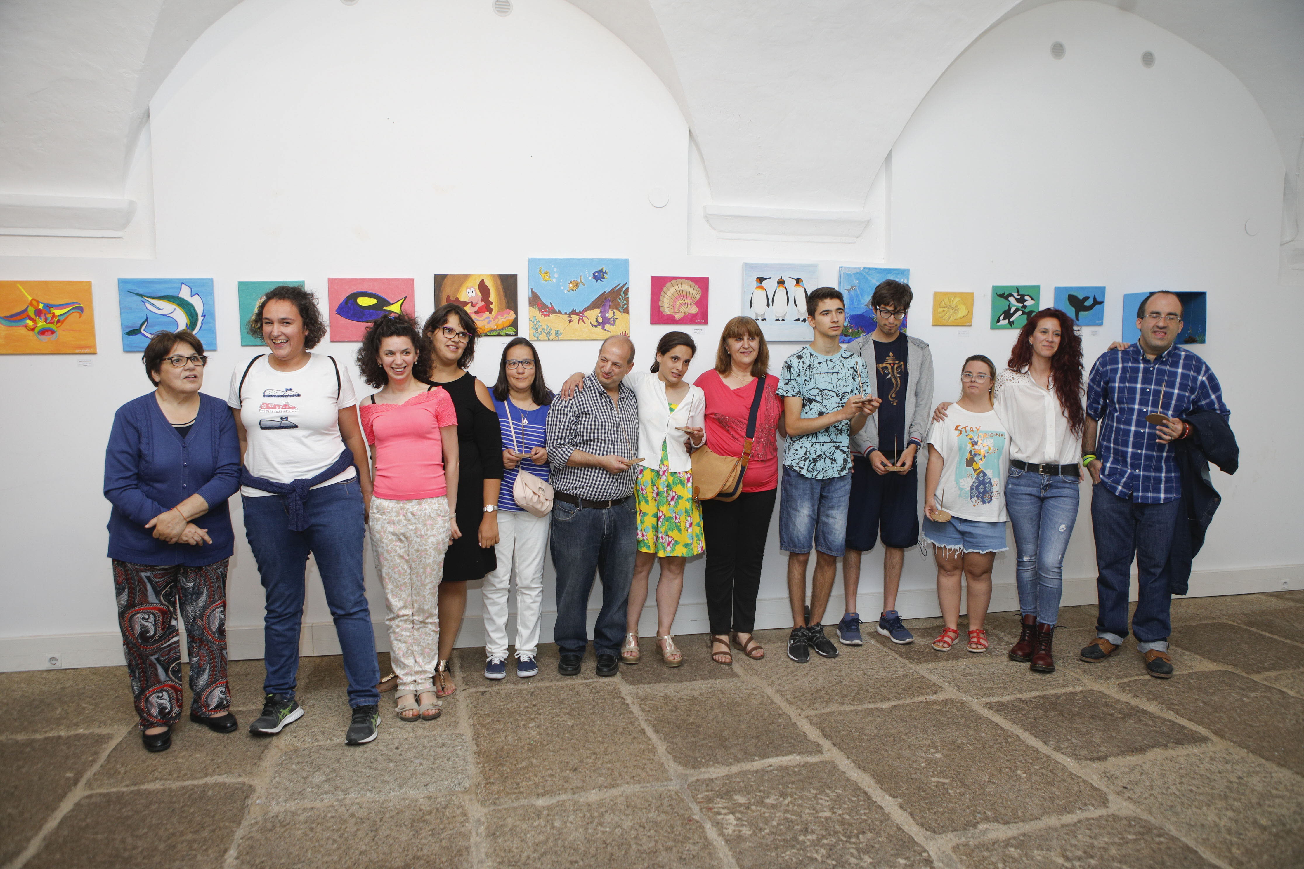 El Museo de Cáceres acoge una exposición de pintura de Aspainca