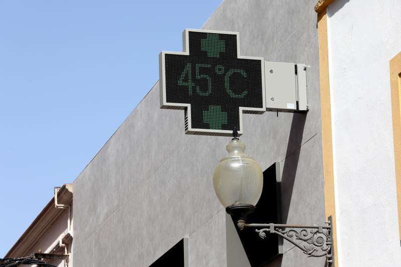 Fotos: El verano deja máximas que rozan los 42 grados