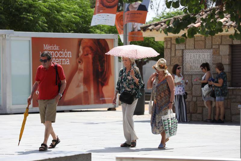 Fotos: El verano deja máximas que rozan los 42 grados
