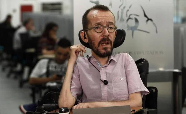 El secretario de Acción de Gobierno de Podemos, Pablo Echenique.