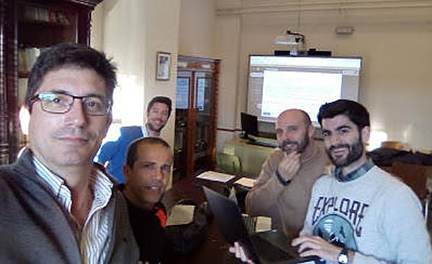 El equipo del colegio Sopeña del proyecto Erasmus. :: HOY