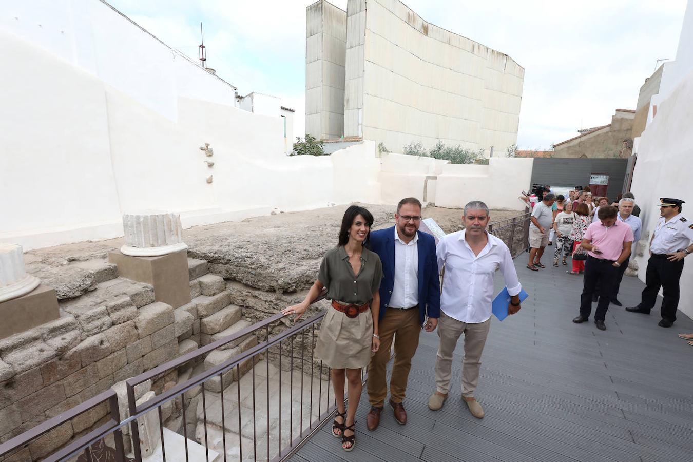 Inaguración de la adecuación del Templo de Culto Imperial de la calle Holguín en Mérida.