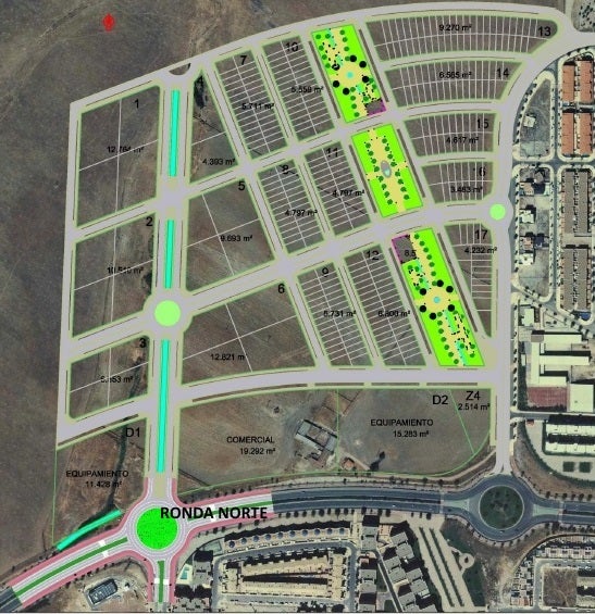 Urbanizar Los Terrenos Para Las 986 Viviendas De Montesol 3 En Cáceres