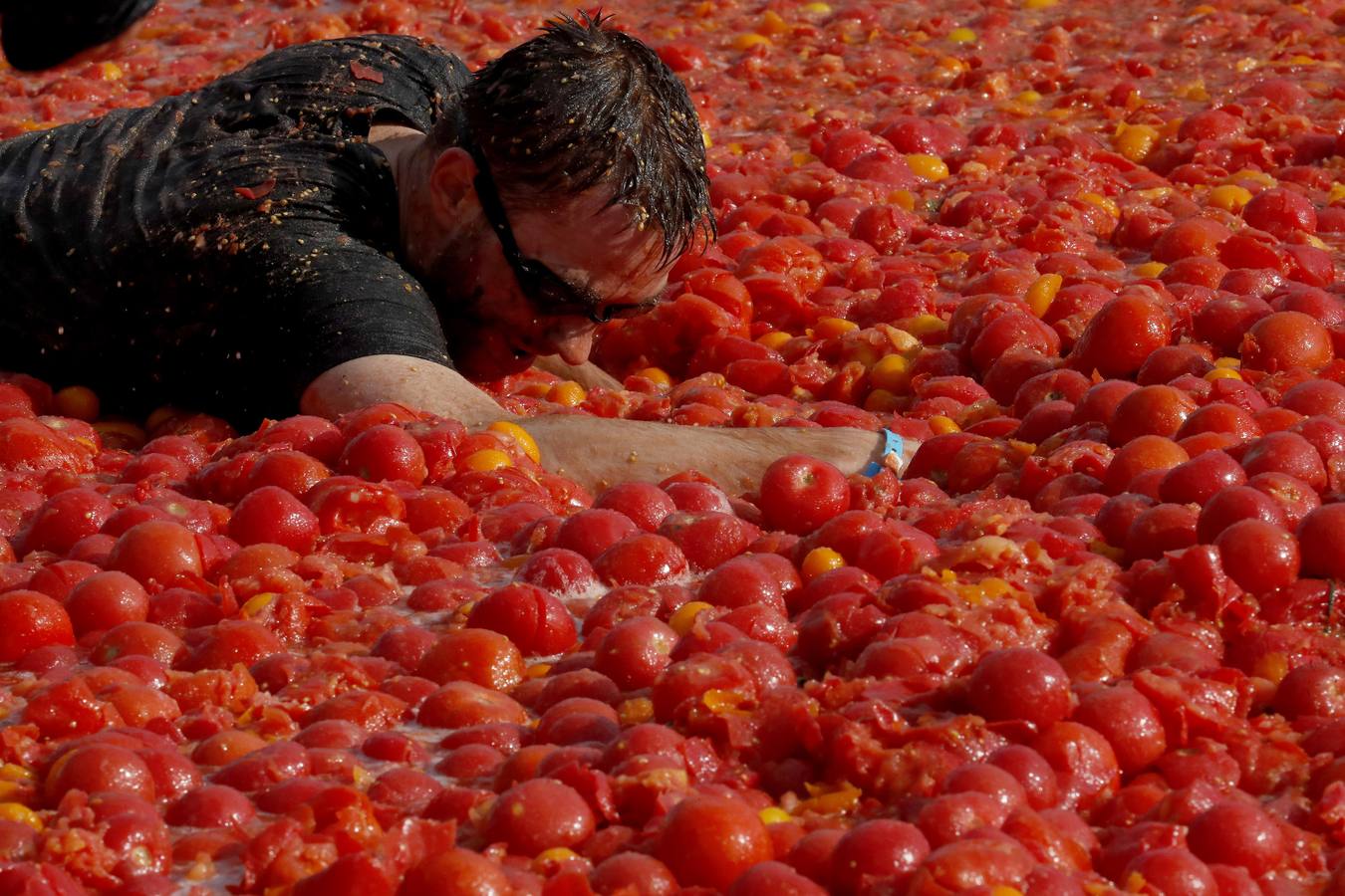 Fotos: Tomatina en San Petersburgo