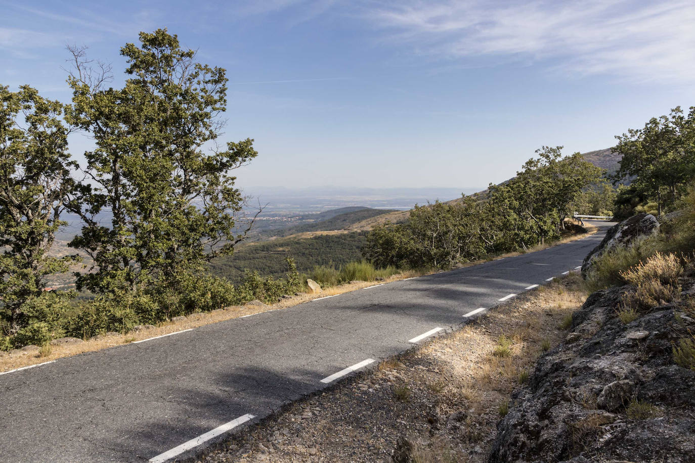 CC-17.4, carretera Piornal-Garganta la Olla. 