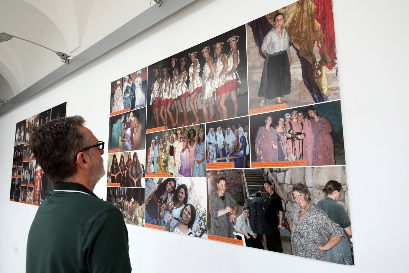 Fotos: Exposición que rinde homenaje a los figurantes del Festival de Mérida