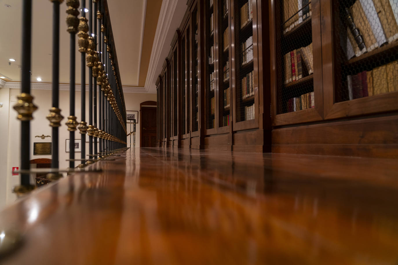 Biblioteca con los ejemplares que recopilaron Antonio Rodríguez-Moñino y su esposa, María Brey.