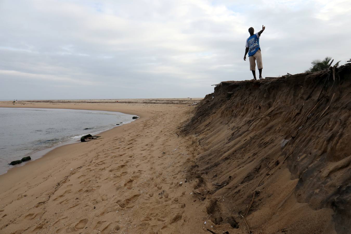 Fotos: La aldea de Lahou Kpanda devastada por el mar