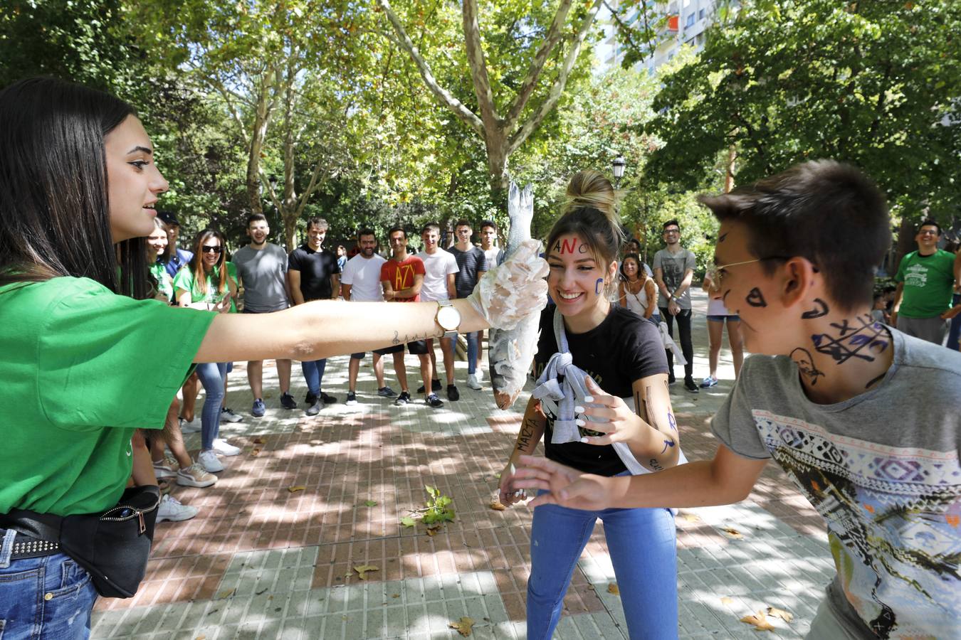 Fotos: Las novatadas toman Cáceres