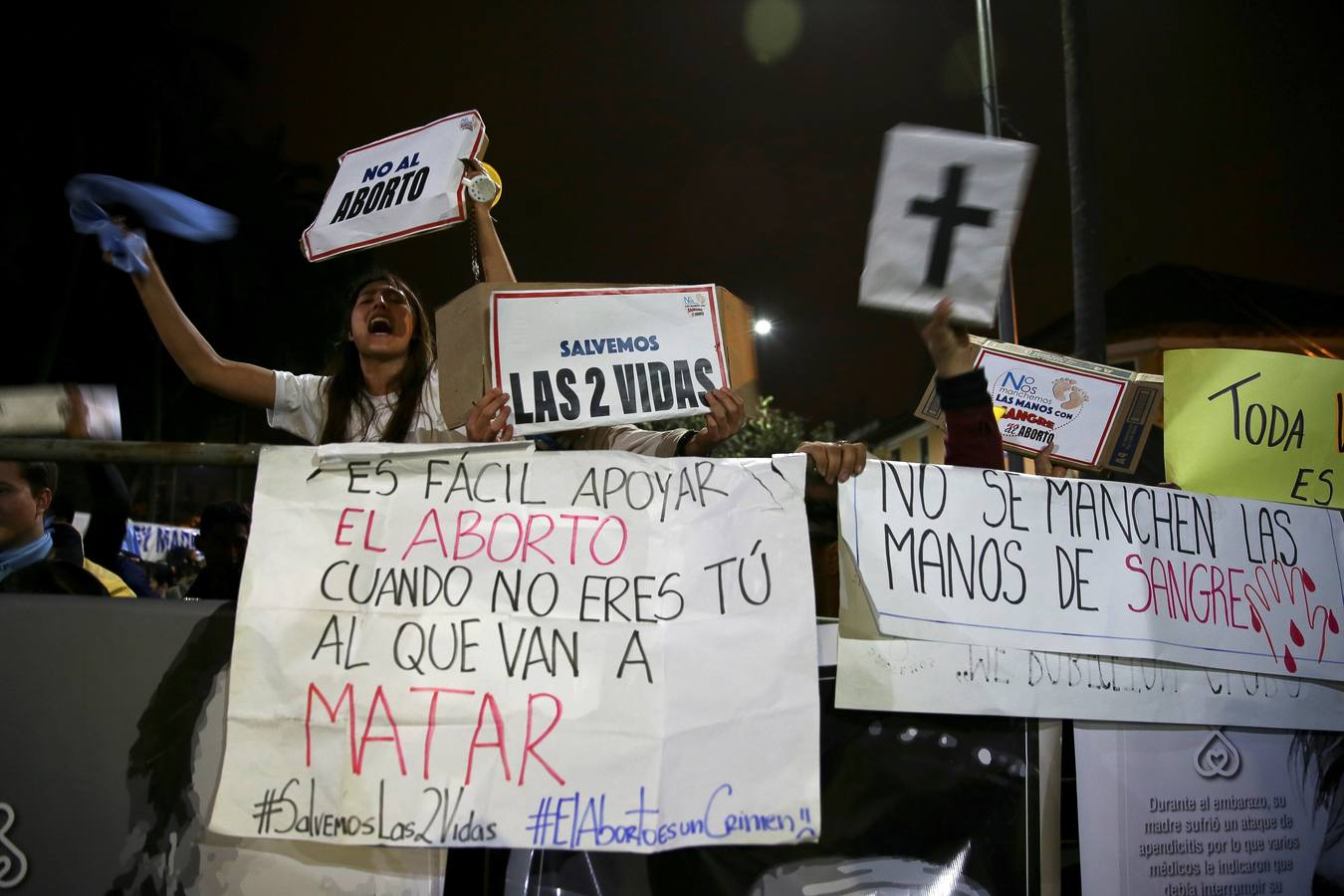 Fotos: Parlamento en Ecuador rechaza despenalizar el aborto en caso de violación