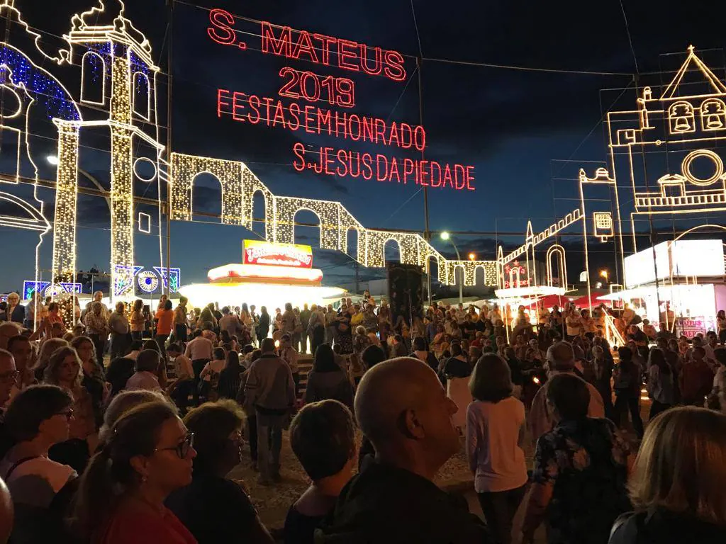 Apertura de la Feria de San Mateo ayer en Elvas.
