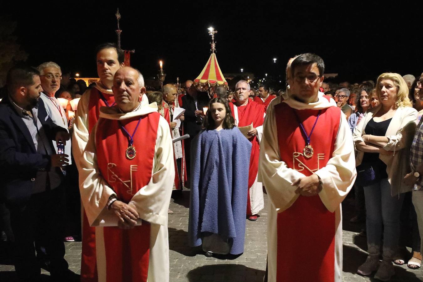 Fotos: El Via Martyrum de Santa Eulalia recreó el camino que hizo con sus 12 paradas