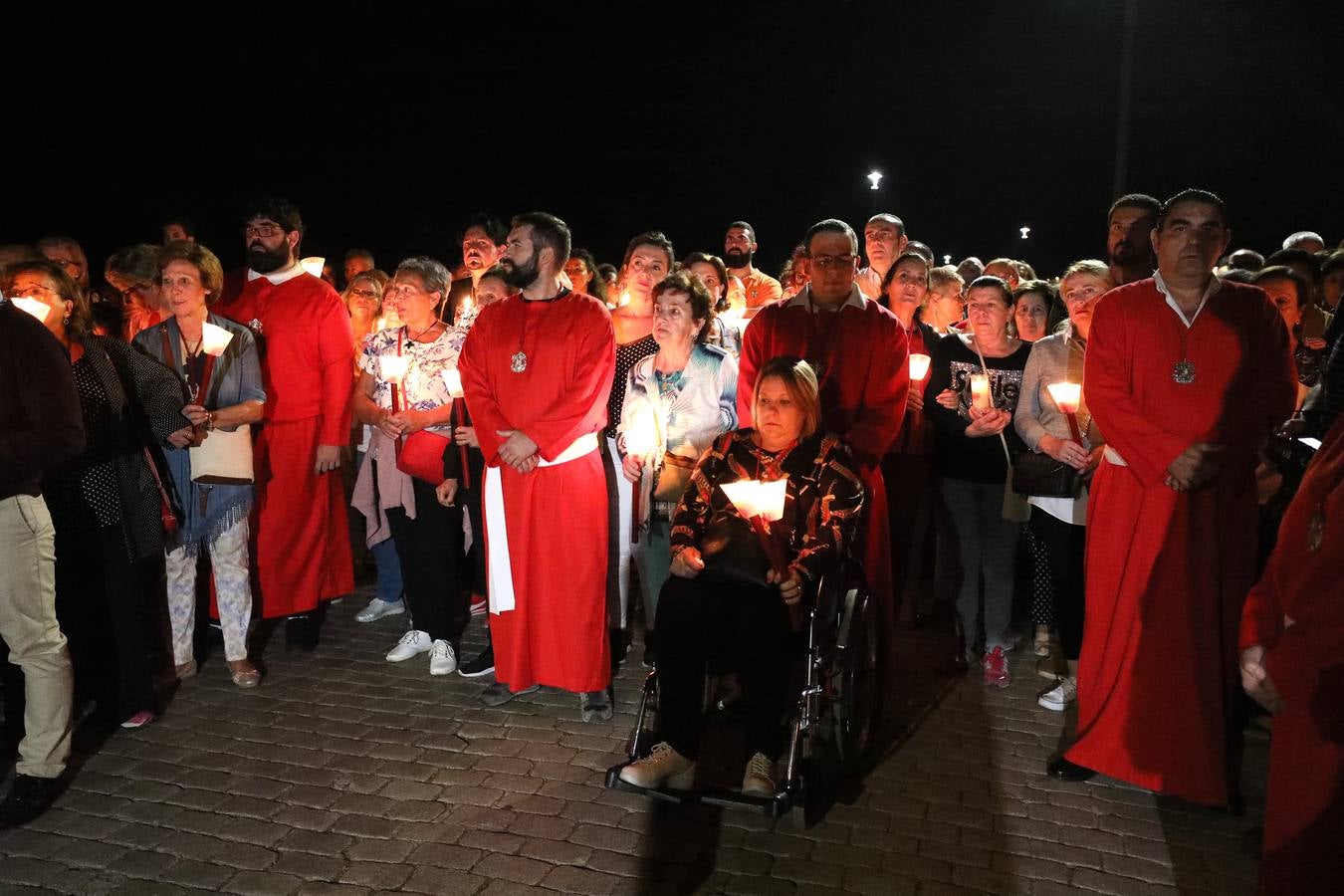 Fotos: El Via Martyrum de Santa Eulalia recreó el camino que hizo con sus 12 paradas