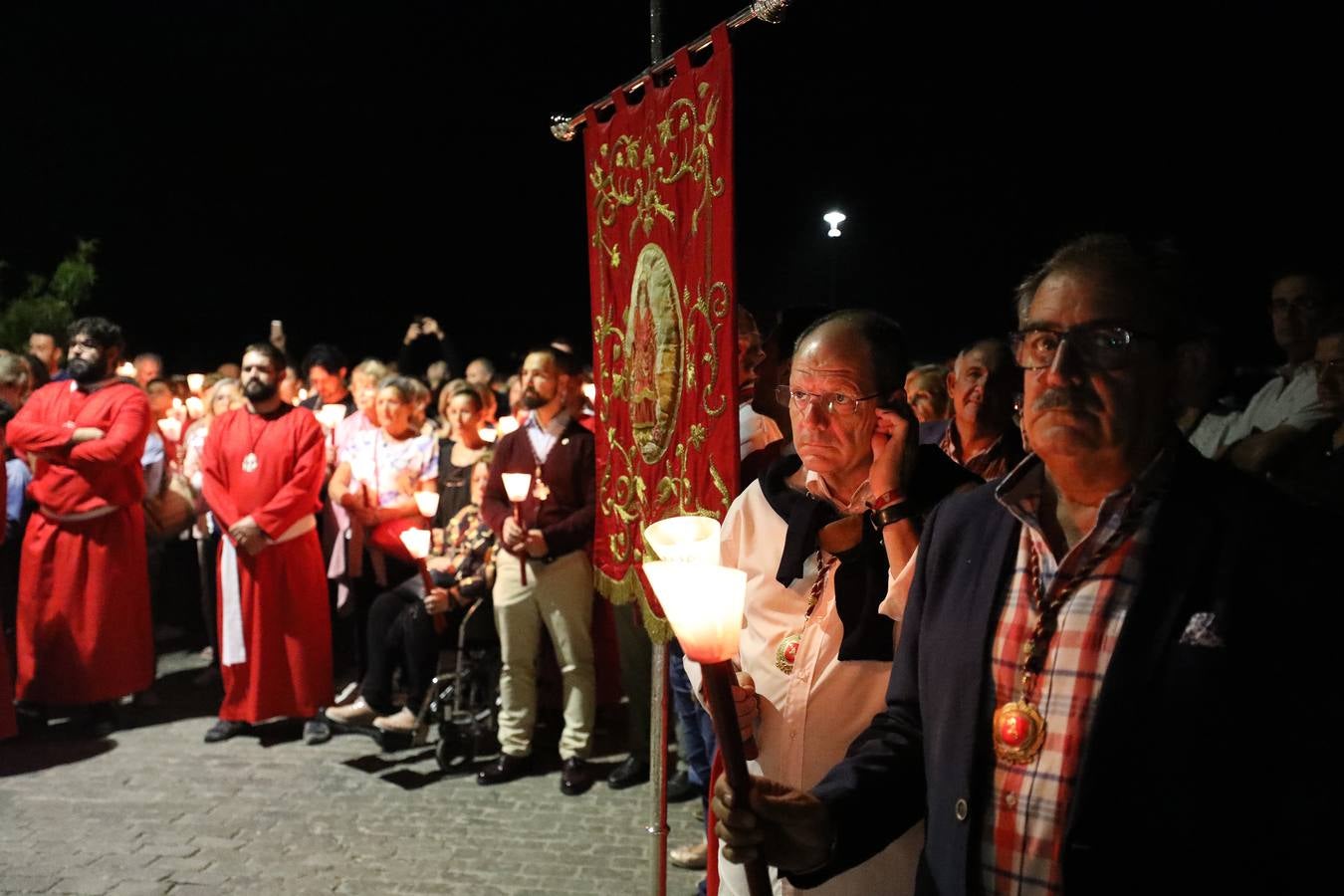 Fotos: El Via Martyrum de Santa Eulalia recreó el camino que hizo con sus 12 paradas